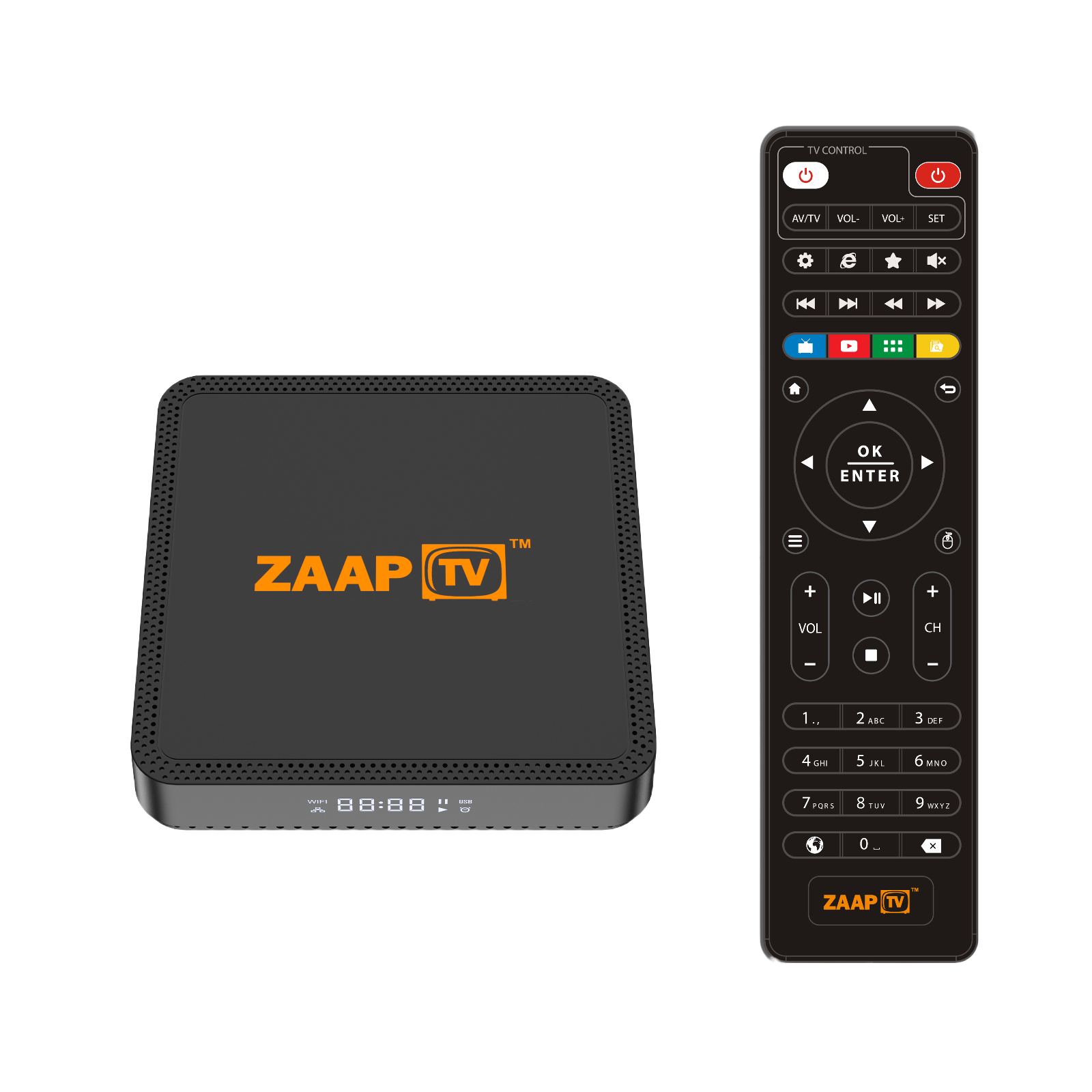 zaapTV HD909N IPTV Receiver Arabic