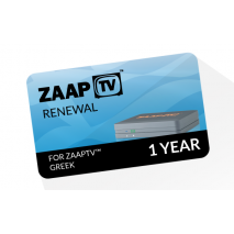 zaapTV 1 year Renewal