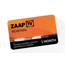 zaapTV Arabic 1 Month Service Renewal