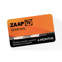 zaapTV Arabic 6 Months Service Renewal